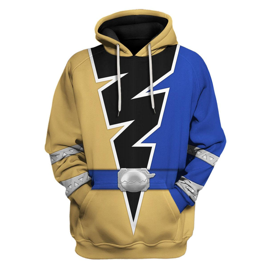 CustomsPig Gold Jiro Momotani Ranger Dino Fury Hoodies Sweatshirt T-Shirt Zip Hoodies Sweatpants - CustomsPig.com