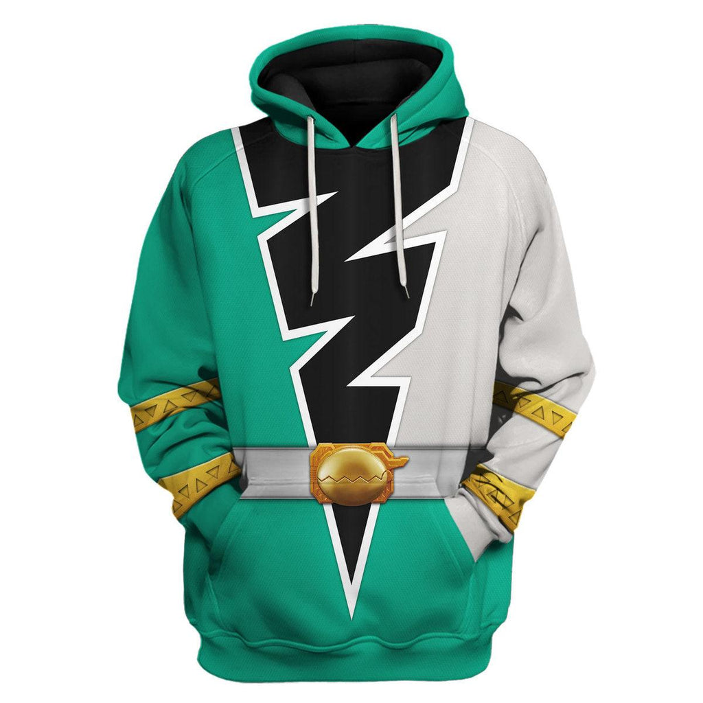 CustomsPig Green Izzy Garcia Ranger Dino Fury Hoodies Sweatshirt T-Shirt Zip Hoodies Sweatpants - CustomsPig.com