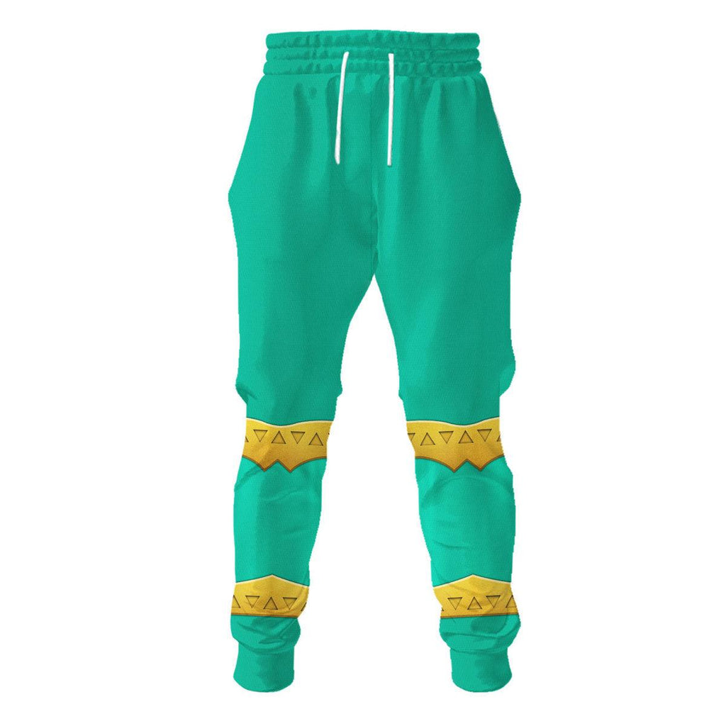 CustomsPig Green Izzy Garcia Ranger Dino Fury Hoodies Sweatshirt T-Shirt Zip Hoodies Sweatpants - CustomsPig.com