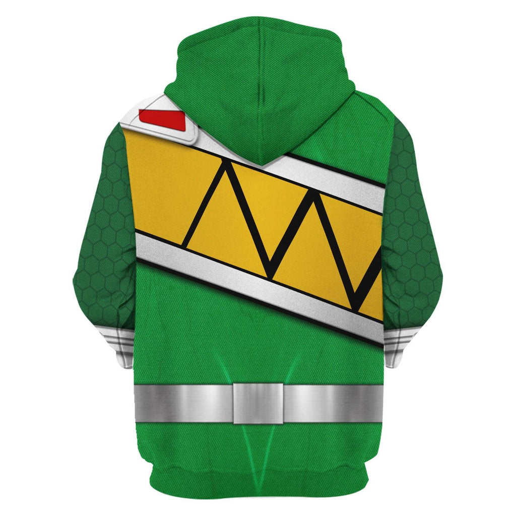  CustomsPig Green Power Rangers Dino Charge Hoodies Sweatshirt T-shirt Hawaiian Tracksuit -  CustomsPig.com