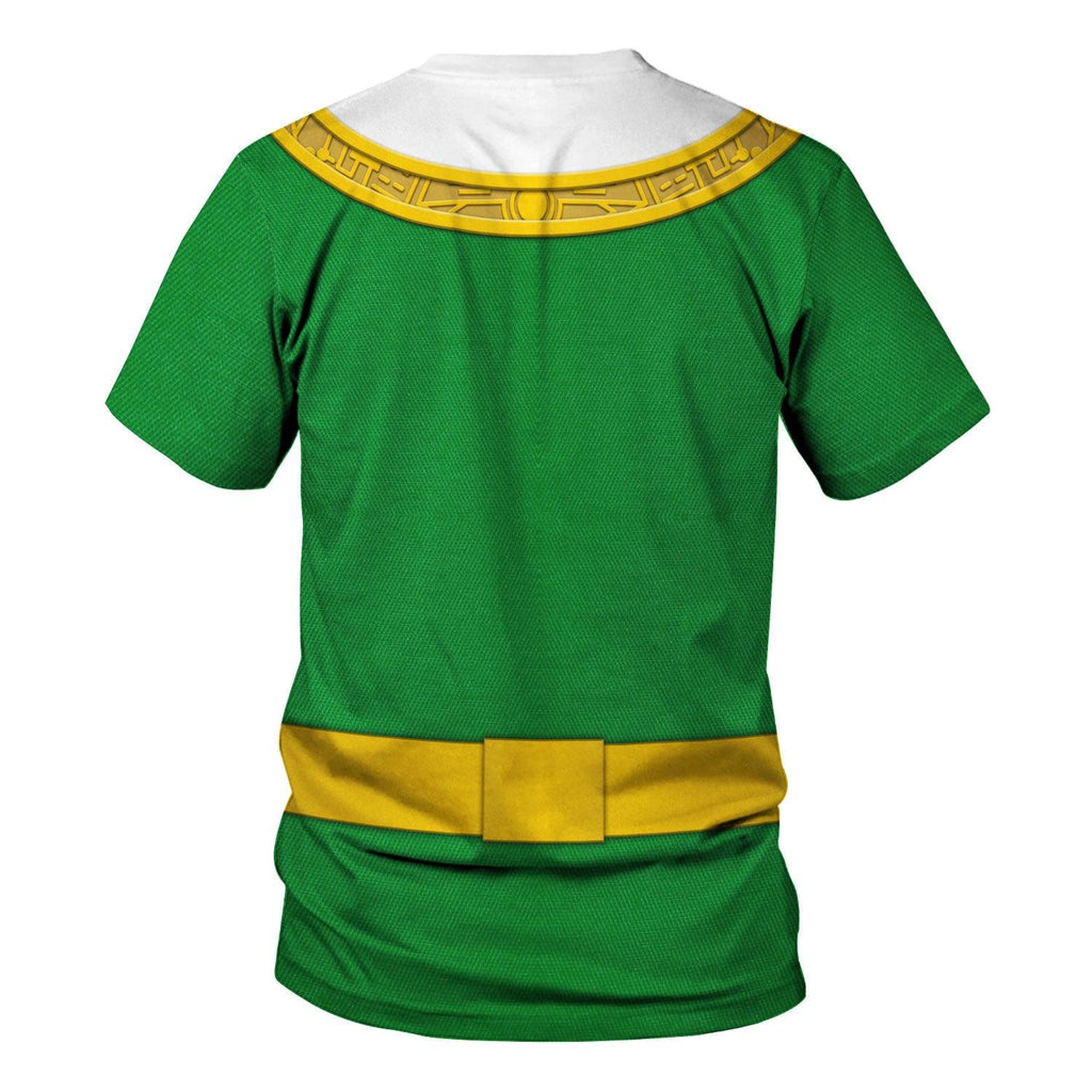  CustomsPig Green Power Rangers Zeo Hoodies Sweatshirt T-shirt Hawaiian Tracksuit -  CustomsPig.com