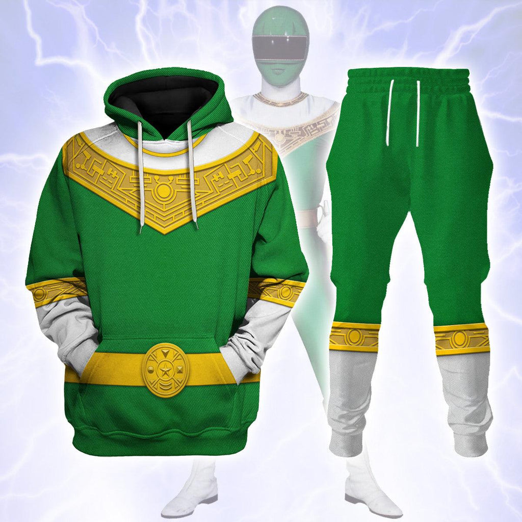  CustomsPig Green Power Rangers Zeo Hoodies Sweatshirt T-shirt Hawaiian Tracksuit -  CustomsPig.com