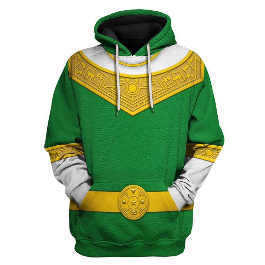  CustomsPig Green Power Rangers Zeo Hoodies Sweatshirt T-shirt Hawaiian Tracksuit -  CustomsPig.com