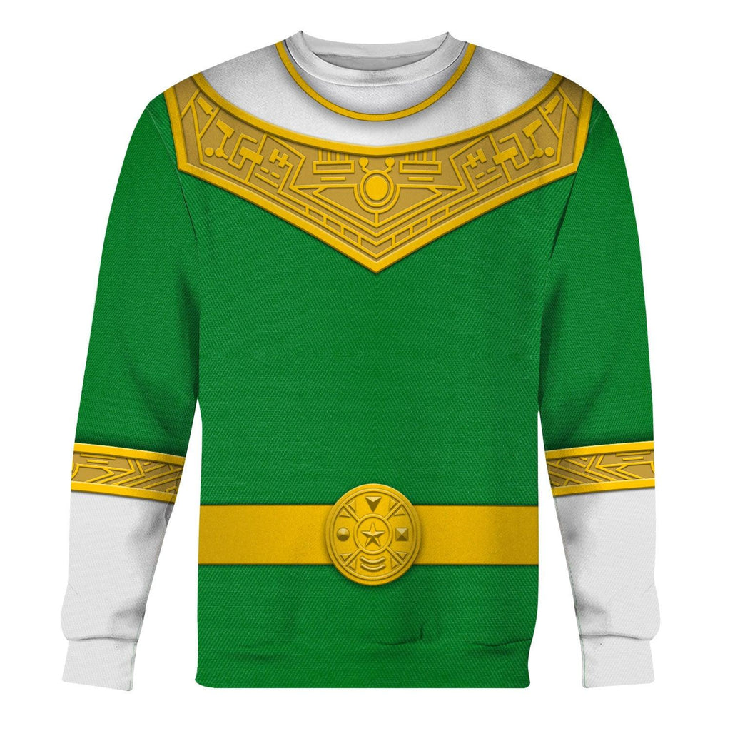  CustomsPig Green Power Rangers Zeo Hoodies Sweatshirt T-shirt Hawaiian Tracksuit -  CustomsPig.com