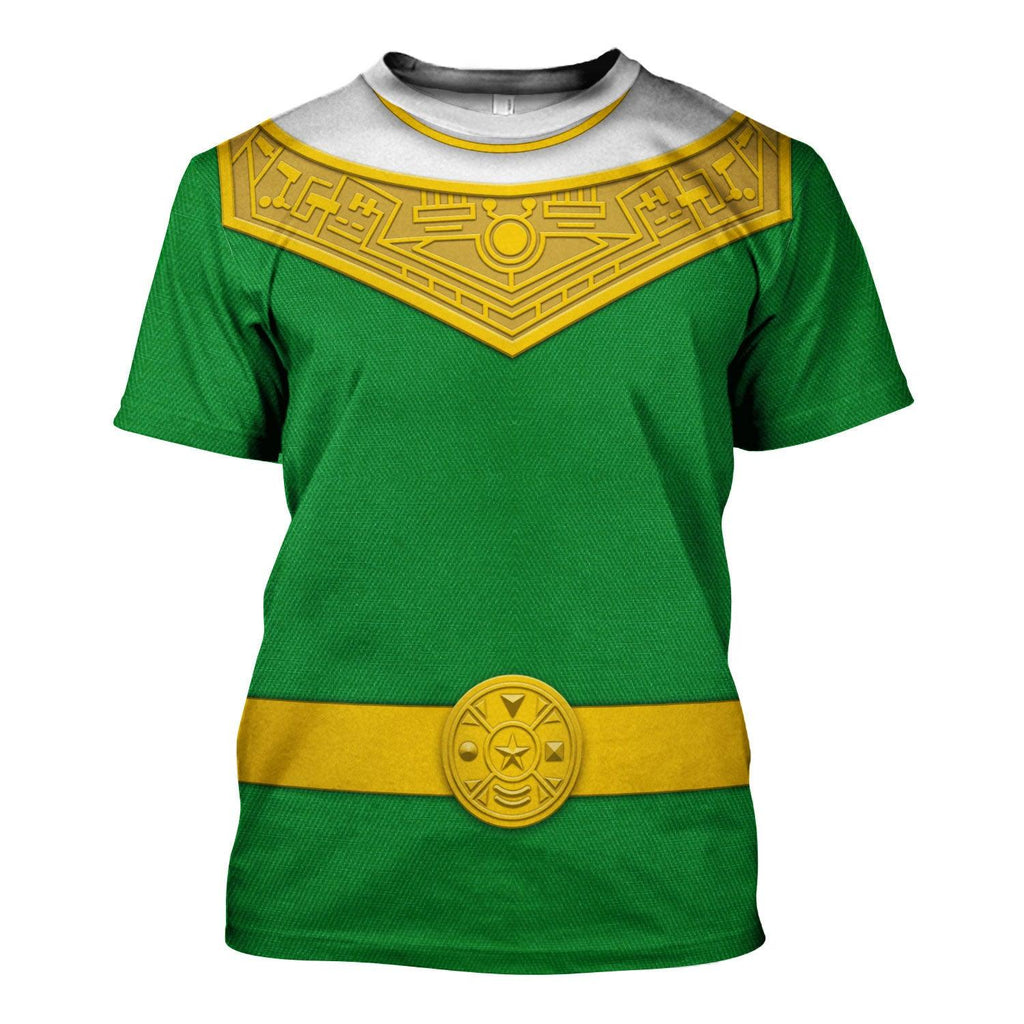  CustomsPig Green Power Rangers Zeo Hoodies Sweatshirt T-shirt Hawaiian Tracksuit -  CustomsPig.com