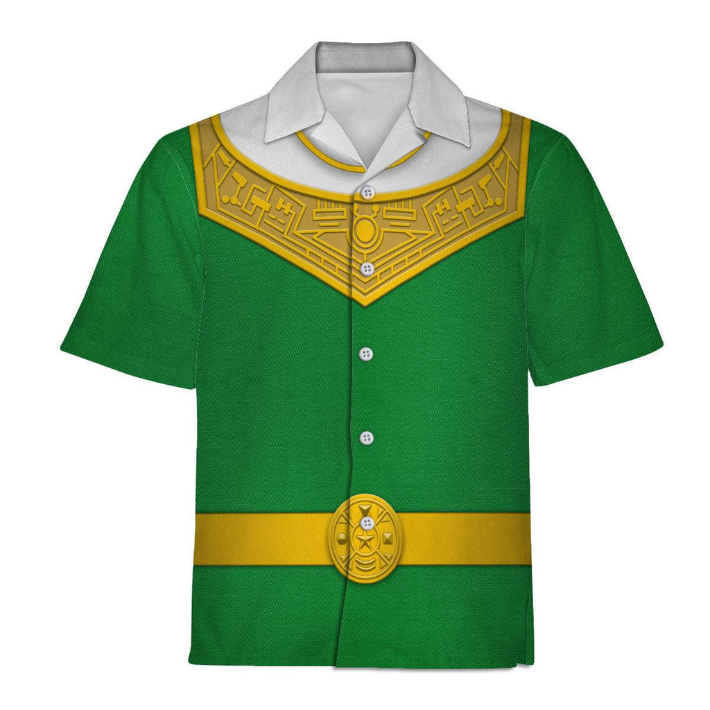  CustomsPig Green Power Rangers Zeo Hoodies Sweatshirt T-shirt Hawaiian Tracksuit -  CustomsPig.com