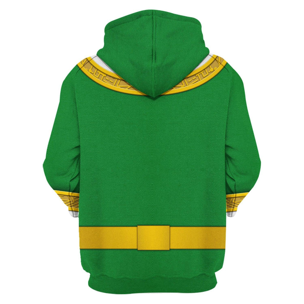  CustomsPig Green Power Rangers Zeo Hoodies Sweatshirt T-shirt Hawaiian Tracksuit -  CustomsPig.com