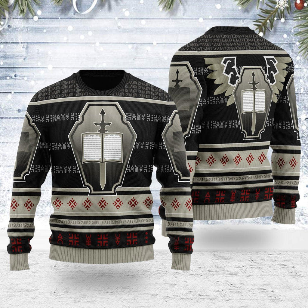 CustomsPig Grey Knights Iconic Ugly Christmas Sweater - CustomsPig.com