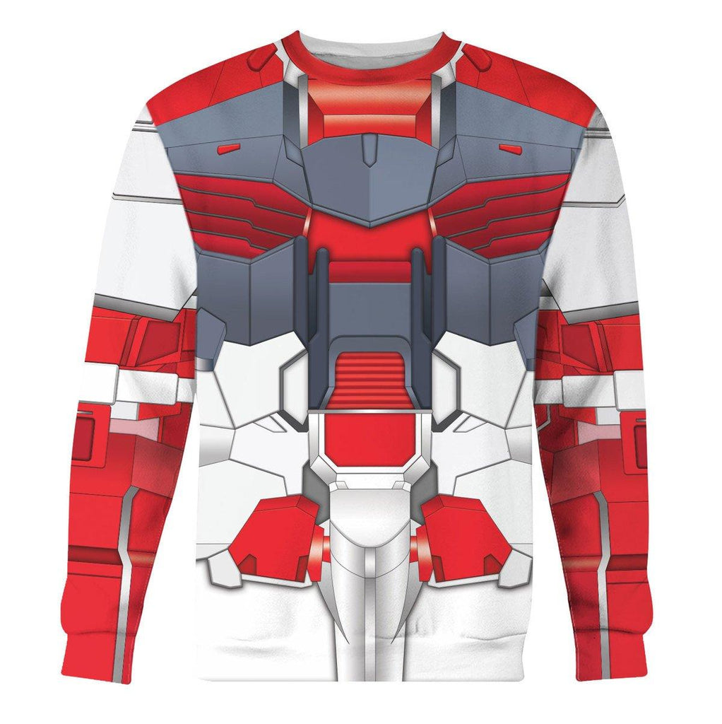 CustomsPig Gundam Astray Red Frame Costume All Over Print Tracksuit Hoodie - CustomsPig