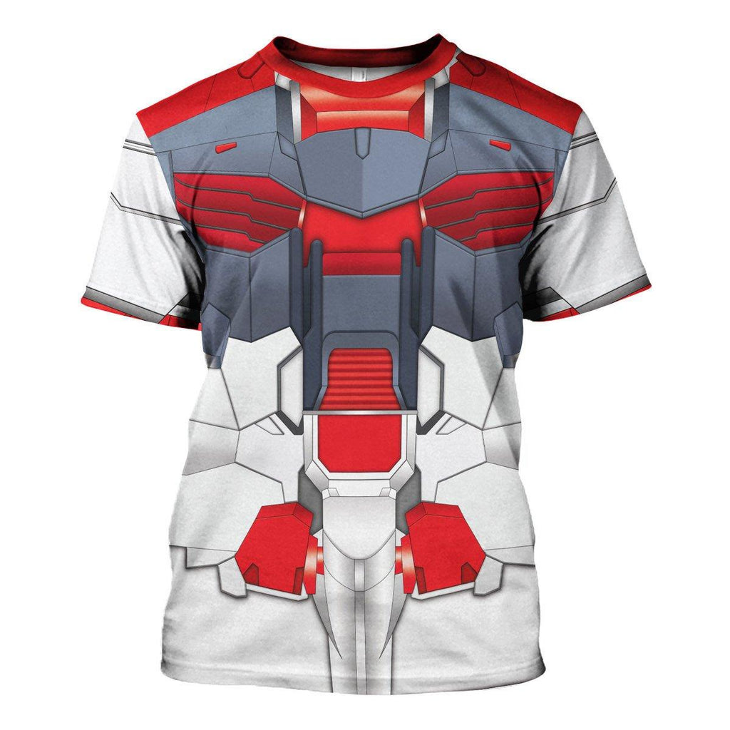 CustomsPig Gundam Astray Red Frame Costume All Over Print Tracksuit Hoodie - CustomsPig