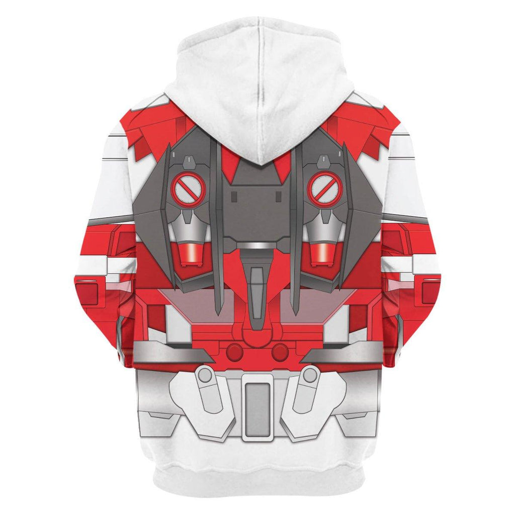 CustomsPig Gundam Astray Red Frame Costume All Over Print Tracksuit Hoodie - CustomsPig