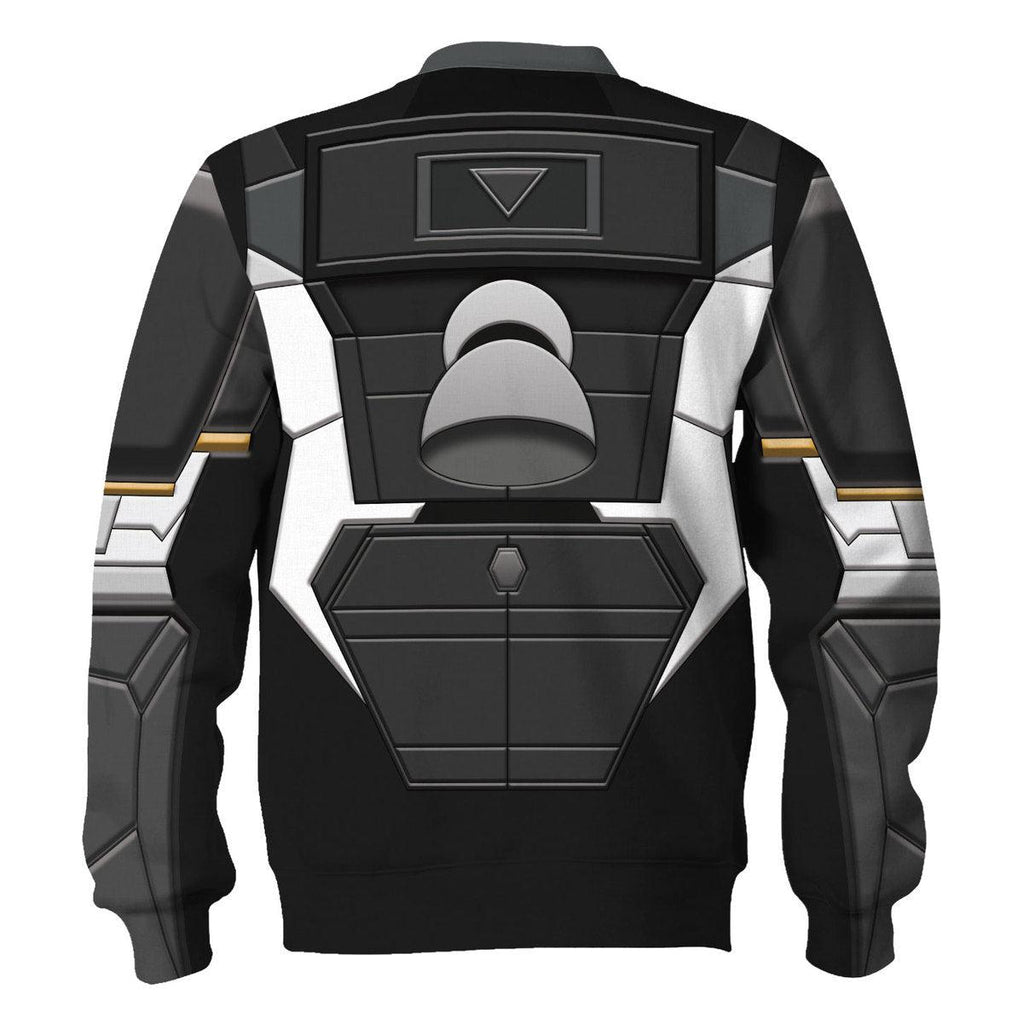 CustomsPig Gundam Deathscythe Costume All Over Print Tracksuit Hoodie - CustomsPig