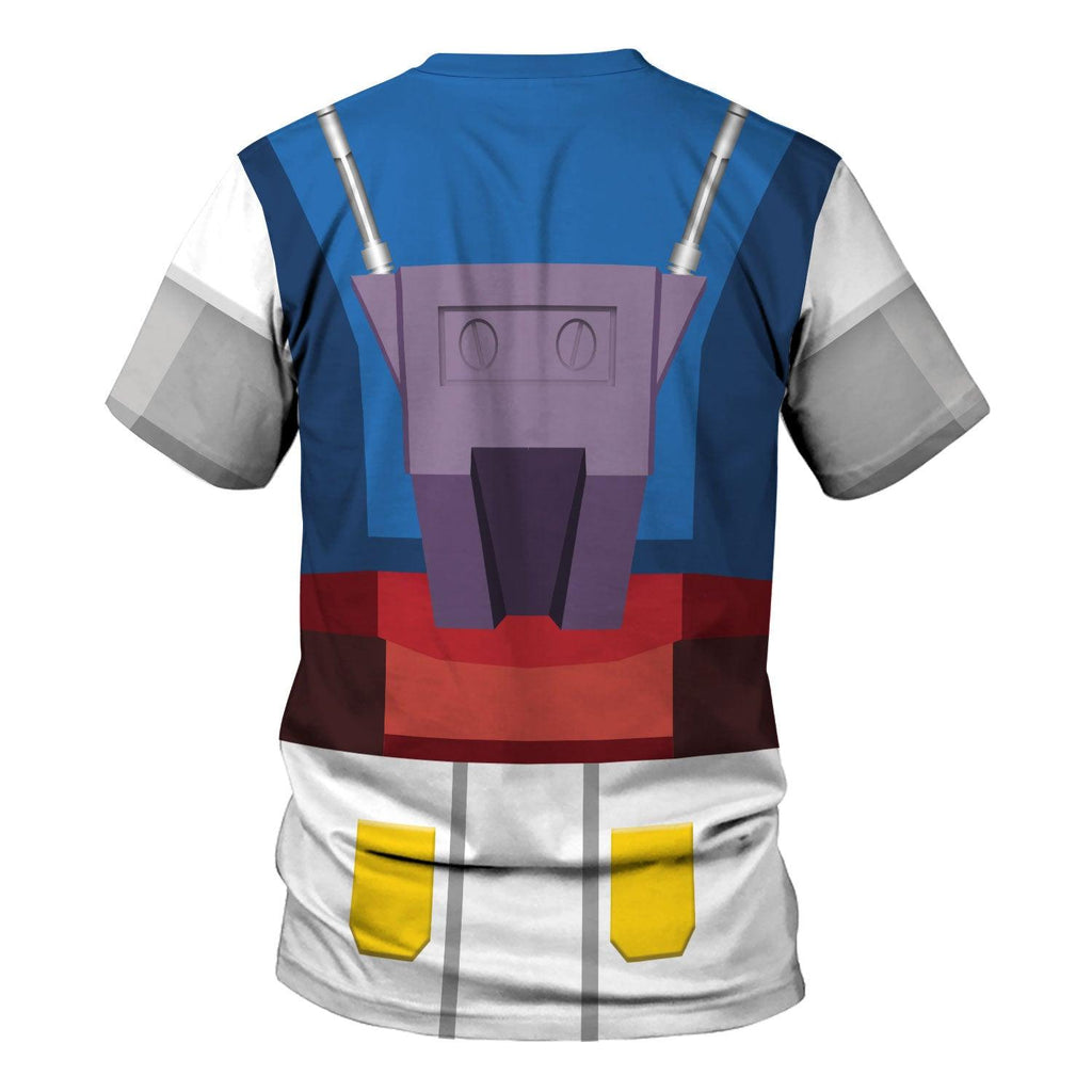 CustomsPig Gundam Robot Costume All Over Print Tracksuit Hoodie - CustomsPig