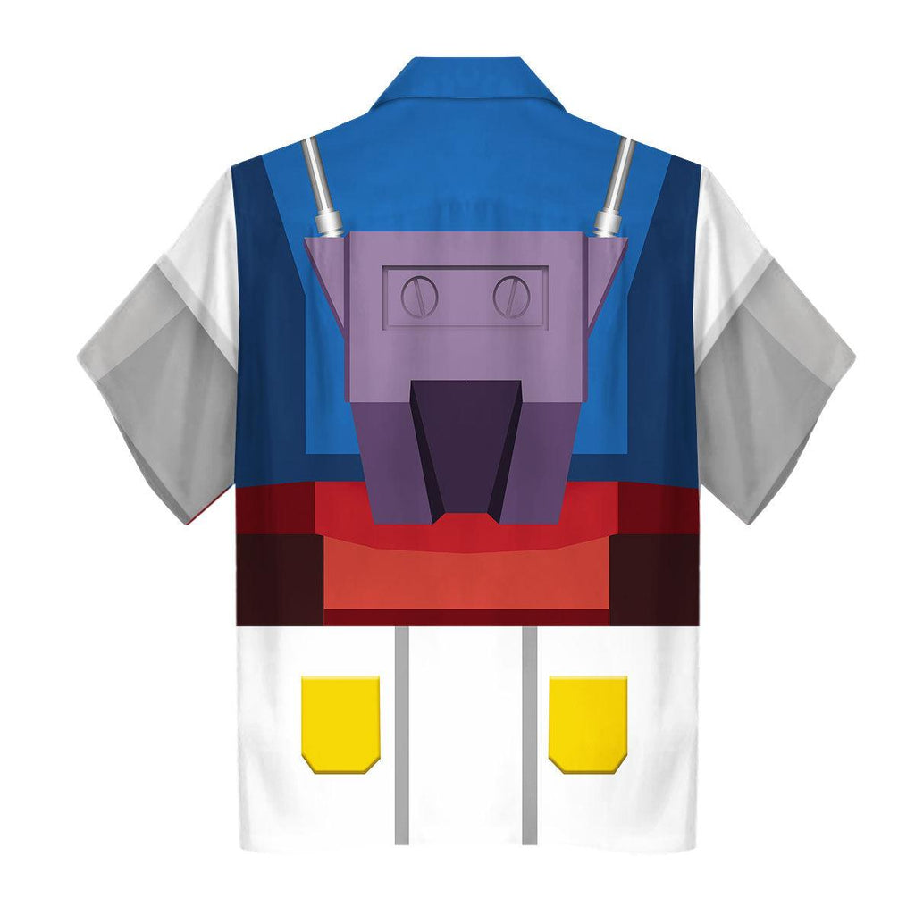 CustomsPig Gundam Robot Costume All Over Print Tracksuit Hoodie - CustomsPig