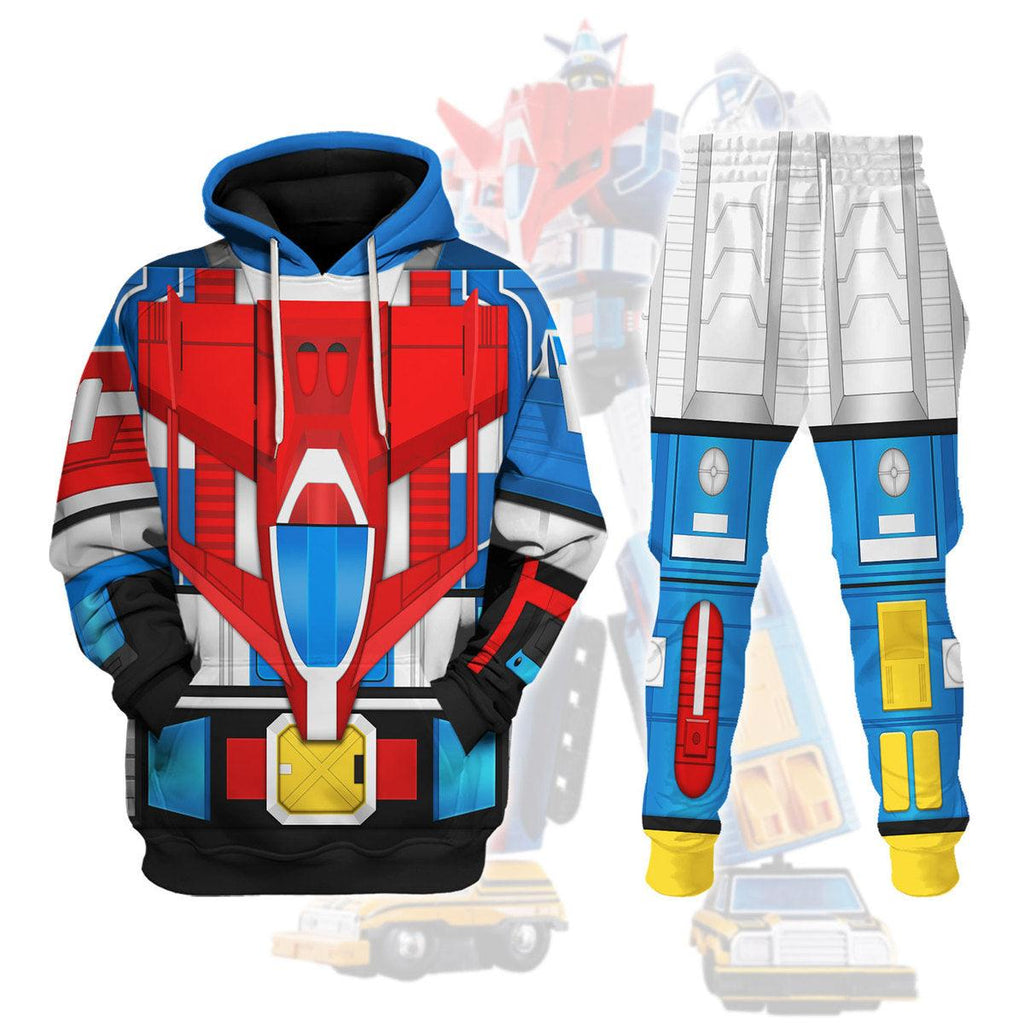 CustomsPig GX-88 Dairugger XV Hoodie T-shirt Sweatpants Cosplay - DucG