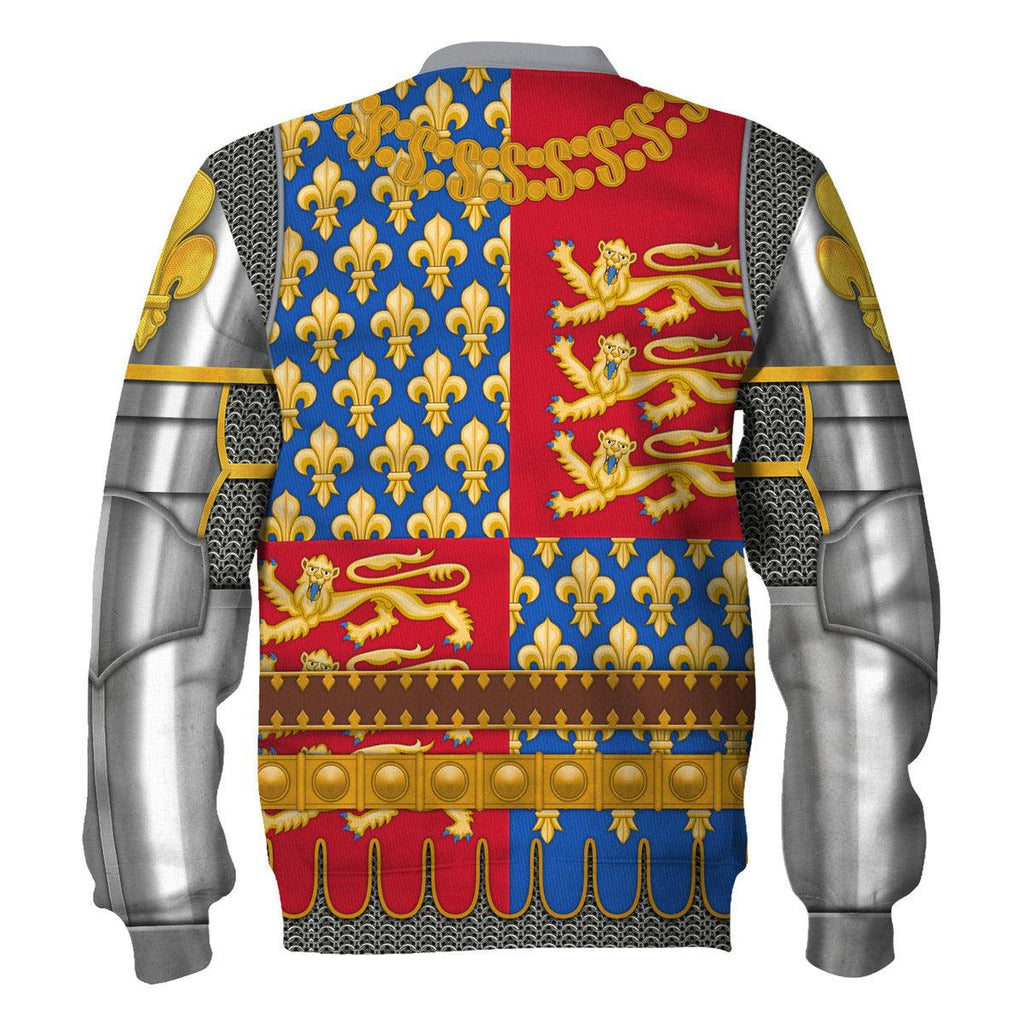 CustomsPig Henry IV Of England Amour Knights Costume Hoodie Sweatshirt T-Shirt Tracksuit - CustomsPig.com