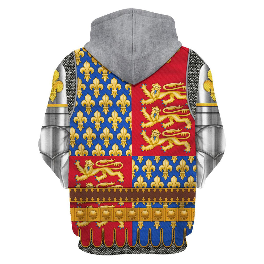 CustomsPig Henry IV Of England Amour Knights Costume Hoodie Sweatshirt T-Shirt Tracksuit - CustomsPig.com