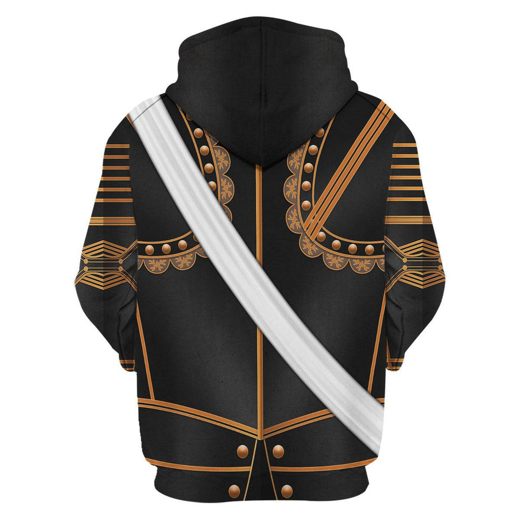 CustomsPig Henry IV of France Armour Costume All Over Print Hoodie Sweatshirt T-Shirt Tracksuit - CustomsPig.com