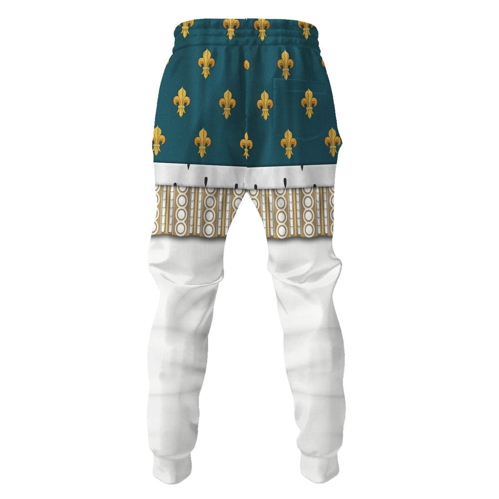 CustomsPig Henry IV of France in Coronation Robes Costume All Over Print Hoodie Sweatshirt T-Shirt Tracksuit - CustomsPig.com