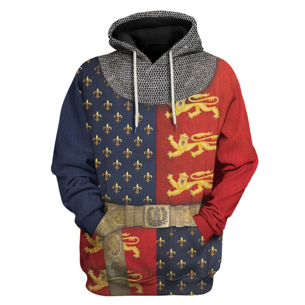  CustomsPig Henry V of England Costume Hoodie Sweatshirt T-Shirt Tracksuit -  CustomsPig.com