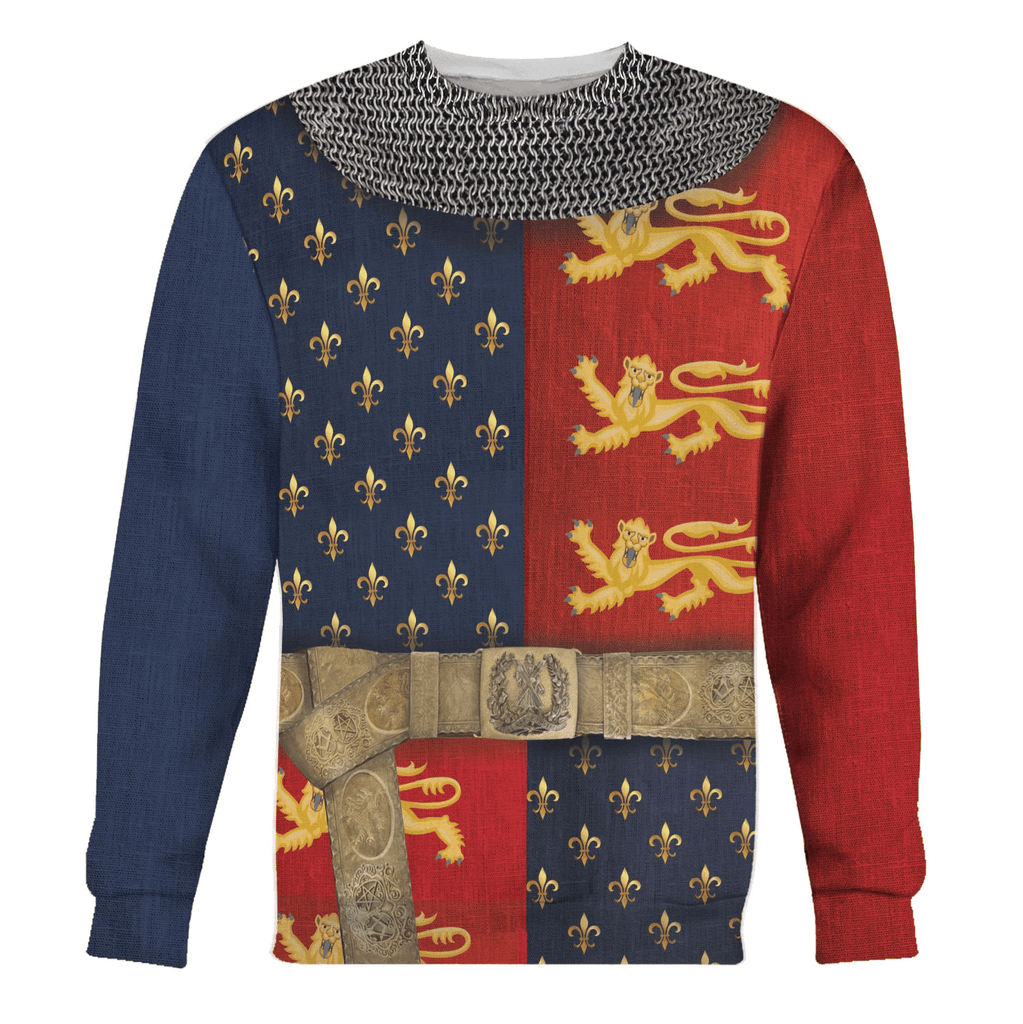  CustomsPig Henry V of England Costume Hoodie Sweatshirt T-Shirt Tracksuit -  CustomsPig.com