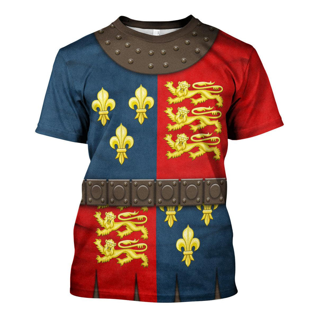 CustomsPig Henry V of England Knights Costume Hoodie Sweatshirt T-Shirt Tracksuit - CustomsPig.com