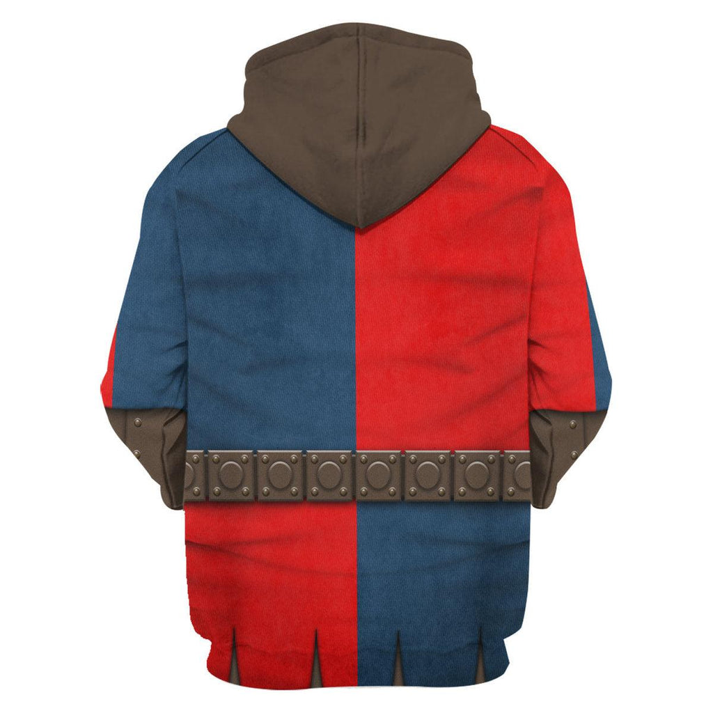 CustomsPig Henry V of England Knights Costume Hoodie Sweatshirt T-Shirt Tracksuit - CustomsPig.com