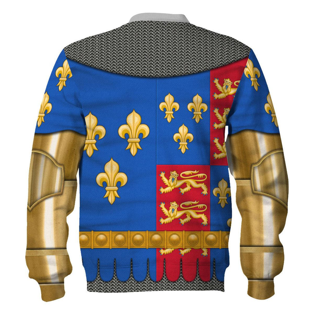 CustomsPig Henry VI Of England Amour Knights Costume Hoodie Sweatshirt T-Shirt Tracksuit - CustomsPig.com