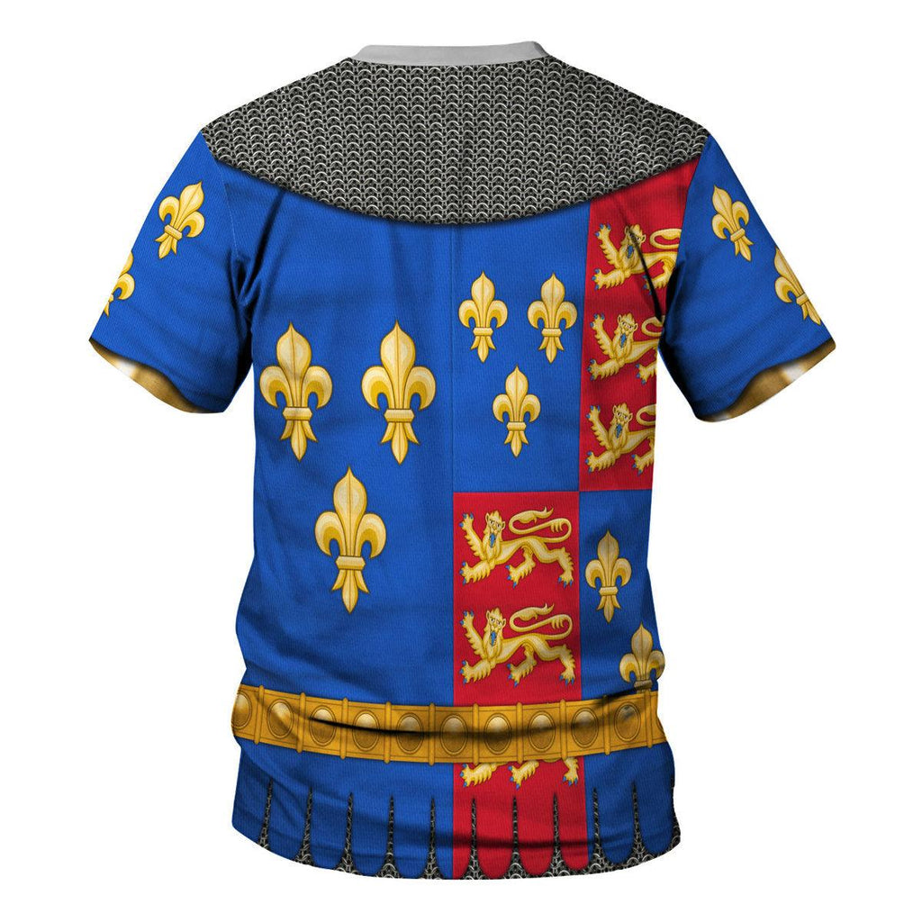 CustomsPig Henry VI Of England Amour Knights Costume Hoodie Sweatshirt T-Shirt Tracksuit - CustomsPig.com