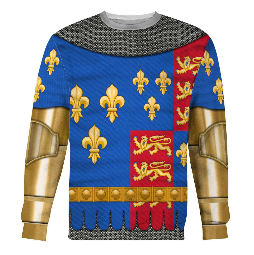 CustomsPig Henry VI Of England Amour Knights Costume Hoodie Sweatshirt T-Shirt Tracksuit - CustomsPig.com