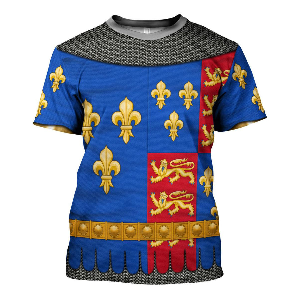 CustomsPig Henry VI Of England Amour Knights Costume Hoodie Sweatshirt T-Shirt Tracksuit - CustomsPig.com