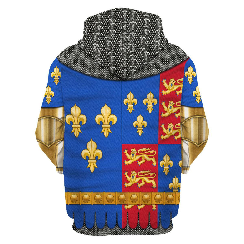 CustomsPig Henry VI Of England Amour Knights Costume Hoodie Sweatshirt T-Shirt Tracksuit - CustomsPig.com