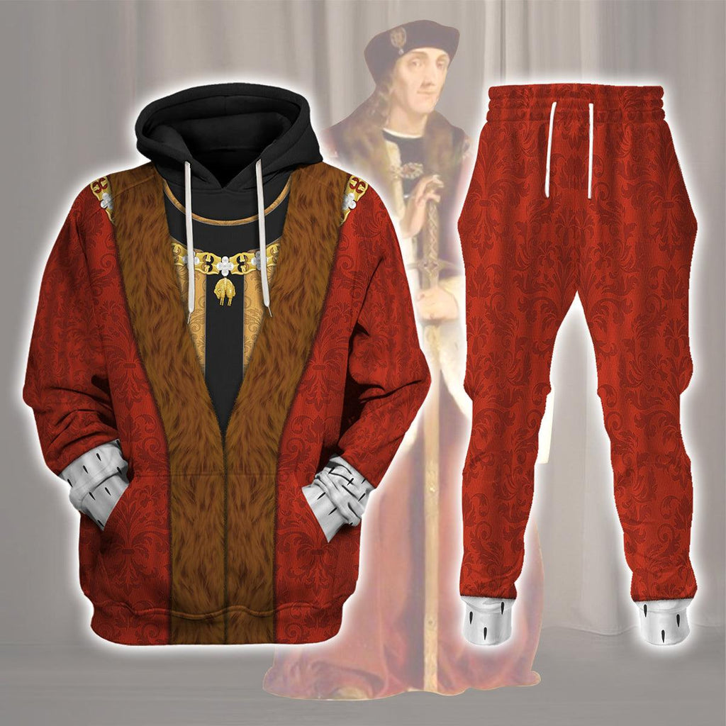 CustomsPig Henry VII of England Costume Hoodie Sweatshirt T-Shirt Tracksuit - CustomsPig.com