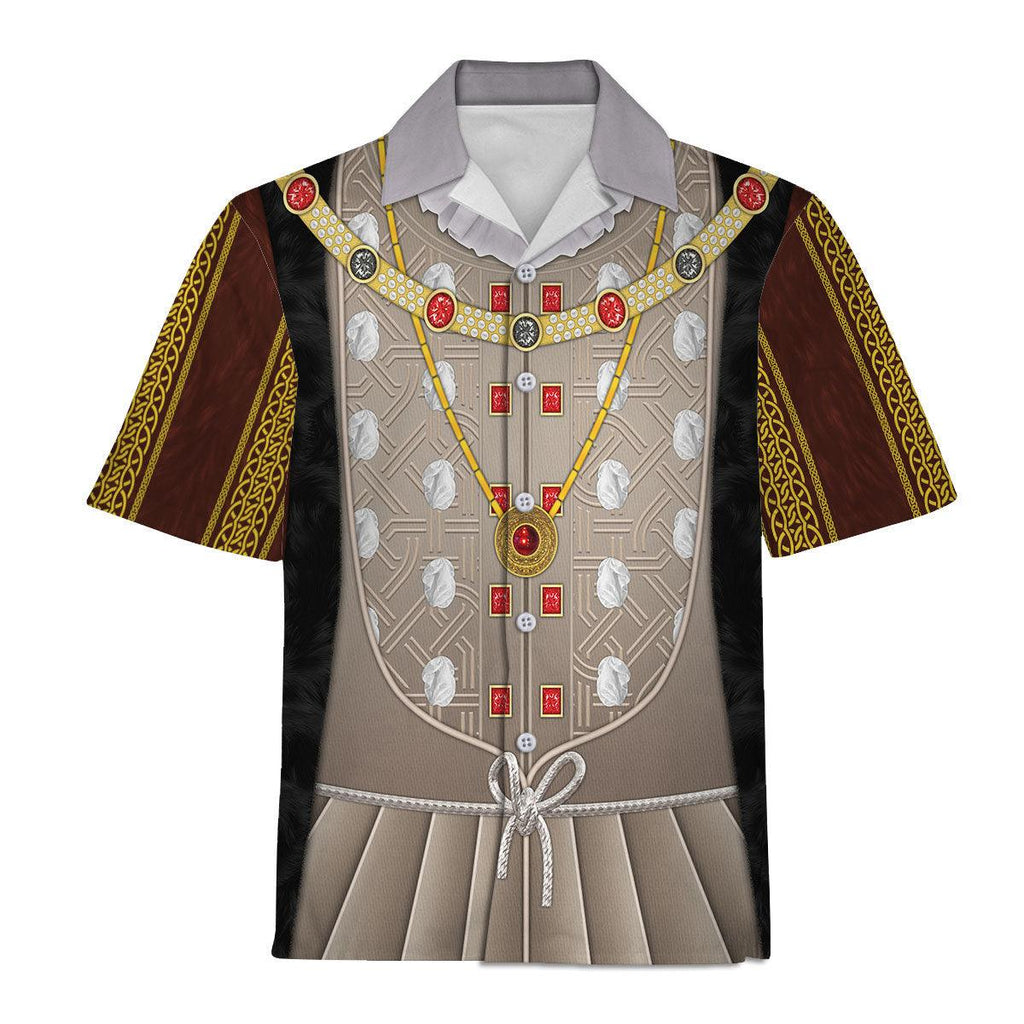 CustomsPig Henry VIII of England Costume Hoodie Sweatshirt T-Shirt Tracksuit - CustomsPig.com