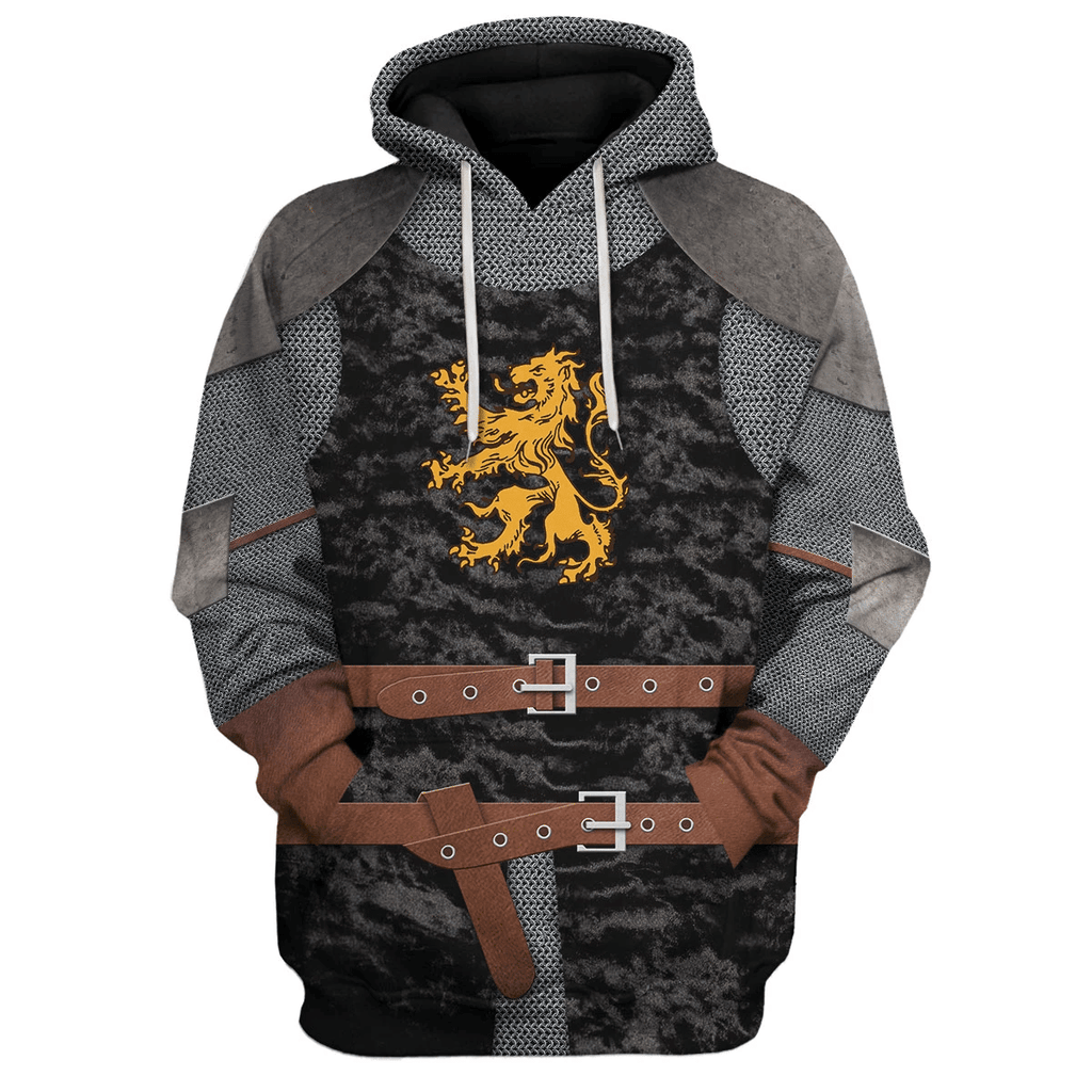  CustomsPig Heraldic Knight Black Costume Hoodie Sweatshirt T-Shirt Tracksuit -  CustomsPig.com