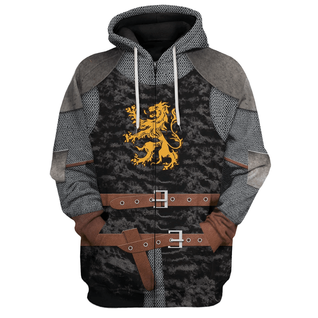  CustomsPig Heraldic Knight Black Costume Hoodie Sweatshirt T-Shirt Tracksuit -  CustomsPig.com