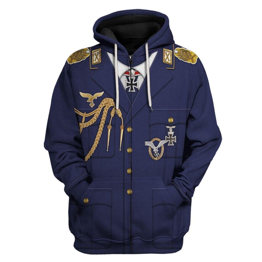  CustomsPig Hermann Goering Veteran Costume Hoodie Sweatshirt T-Shirt Tracksuit -  CustomsPig.com