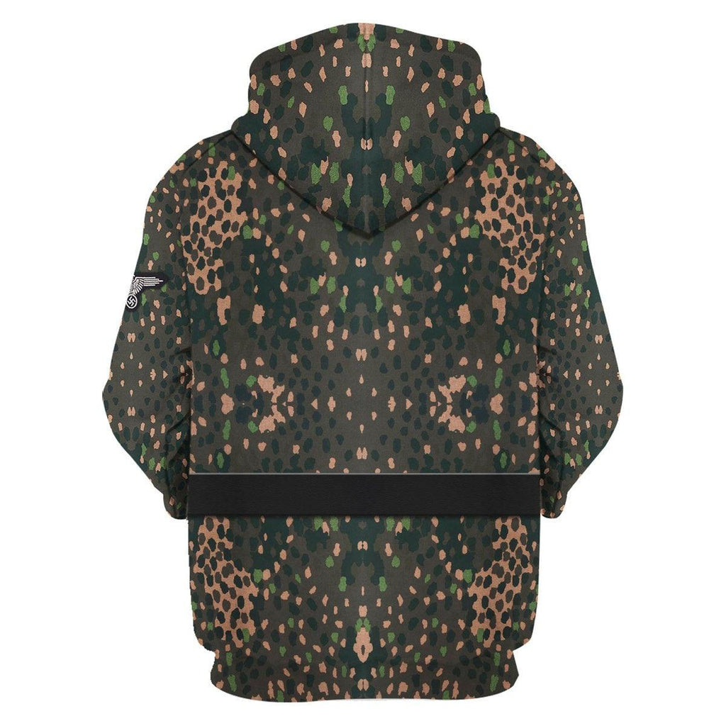  CustomsPig Herringbone Twill (HBT) M44 Pea Dot Pattern (Erbsenmuster) Costume Hoodie Sweatshirt T-Shirt Tracksuit -  CustomsPig.com