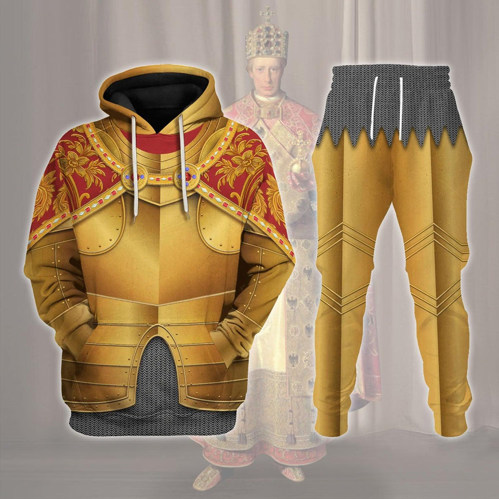  CustomsPig Holy Roman Emperor Costume Hoodie Sweatshirt T-Shirt Tracksuit -  CustomsPig.com