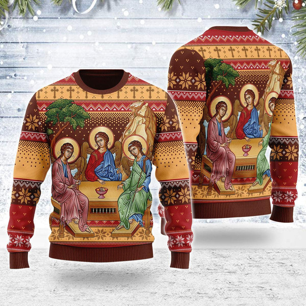 Gearhomie Holy Trinity Christmas Sweater - Gearhomie.com