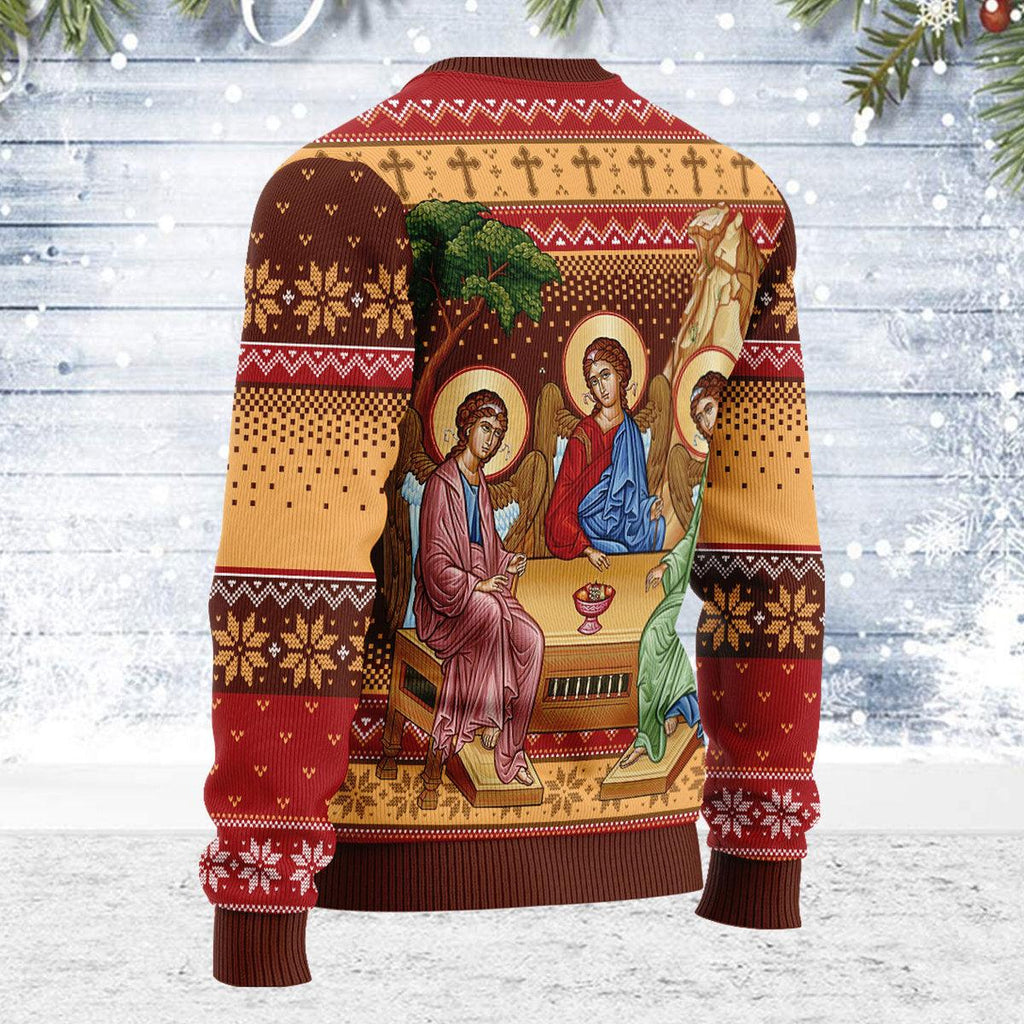 Gearhomie Holy Trinity Christmas Sweater - Gearhomie.com