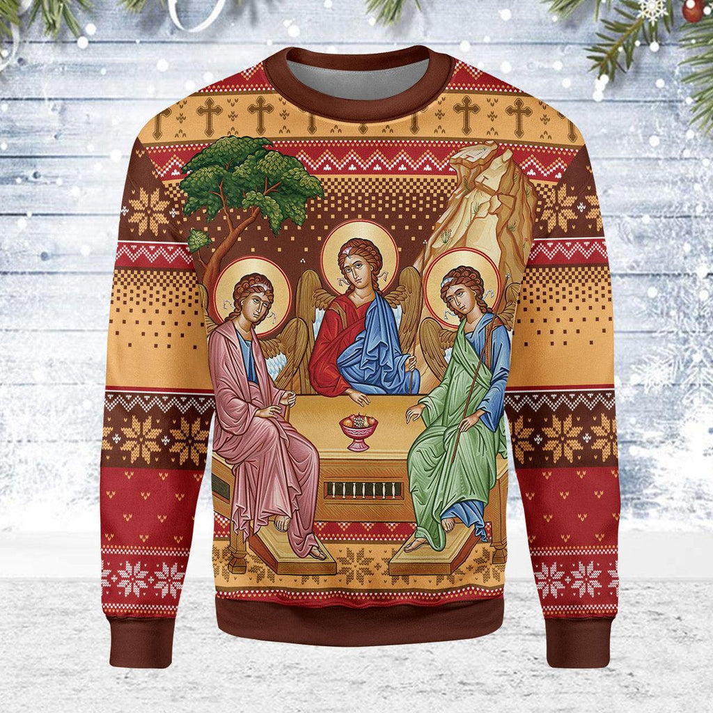 Gearhomie Holy Trinity Christmas Sweater - Gearhomie.com