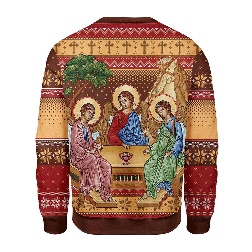 Gearhomie Holy Trinity Christmas Sweater - Gearhomie.com