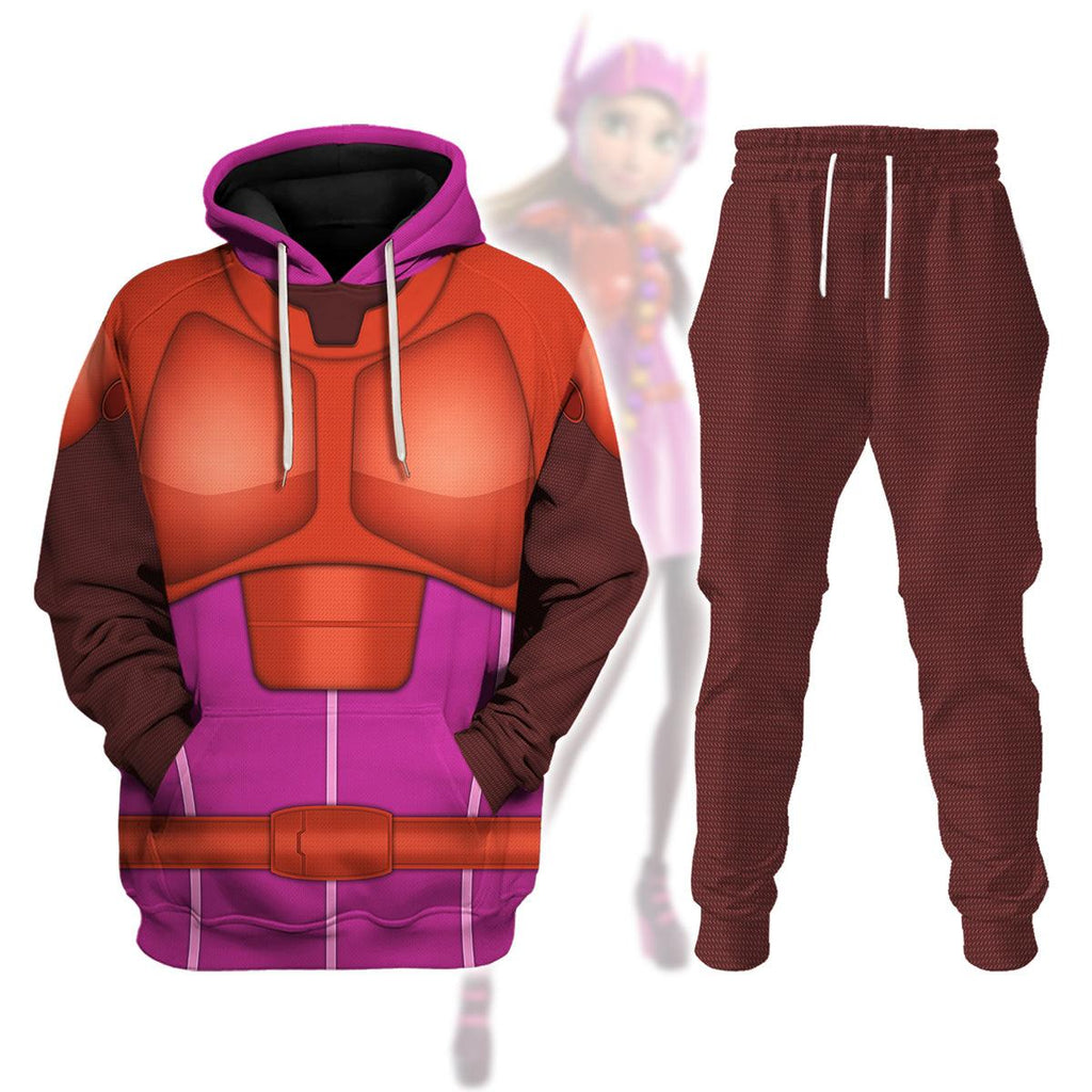 CustomsPig Honey Lemon Super Armor Cosplay Costume Hoodie Sweatshirt T-Shirt Sweatpants - CustomsPig.com