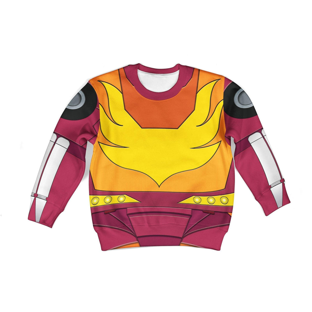  CustomsPig Hot Rodimus Kid Costume Cosplay Hoodie Sweatshirt T-Shirt -  CustomsPig.com