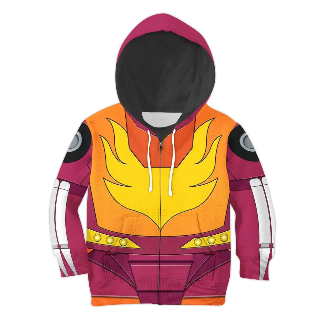  CustomsPig Hot Rodimus Kid Costume Cosplay Hoodie Sweatshirt T-Shirt -  CustomsPig.com