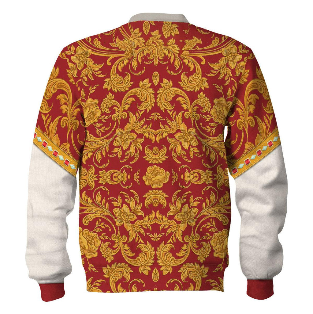 CustomsPig Imperial Dress of Holy Roman Emperor Costume Hoodie Sweatshirt T-Shirt Tracksuit - CustomsPig.com