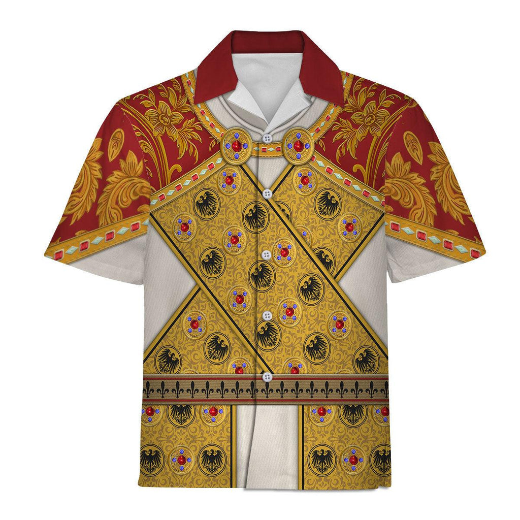 CustomsPig Imperial Dress of Holy Roman Emperor Costume Hoodie Sweatshirt T-Shirt Tracksuit - CustomsPig.com