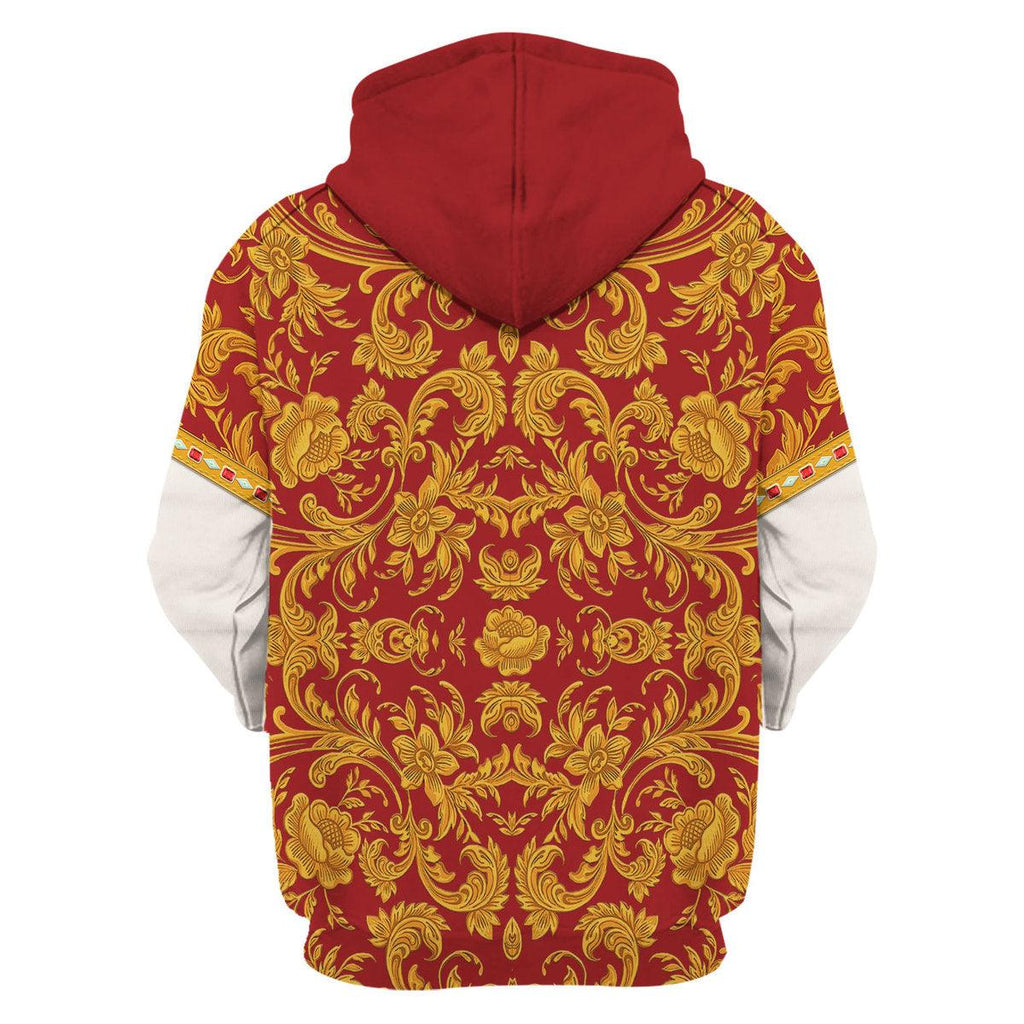 CustomsPig Imperial Dress of Holy Roman Emperor Costume Hoodie Sweatshirt T-Shirt Tracksuit - CustomsPig.com