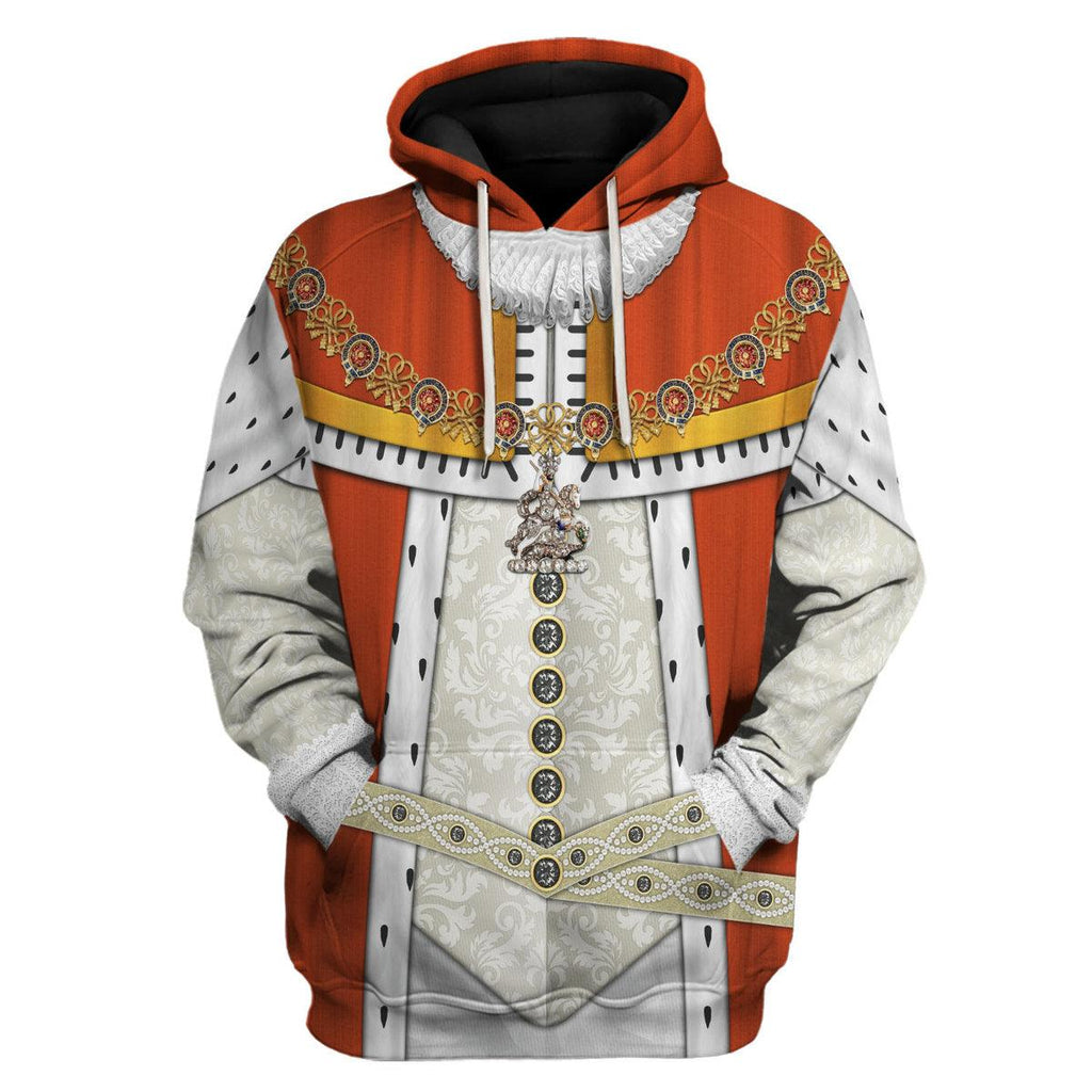 CustomsPig James I of England Costume Hoodie Sweatshirt T-Shirt Tracksuit - CustomsPig.com